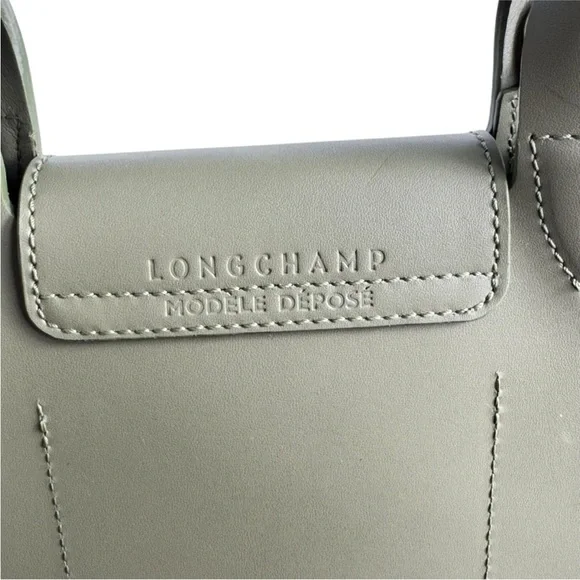 Longchamp Green Extra Small Leather Le Pliage Du Jardinier Bag